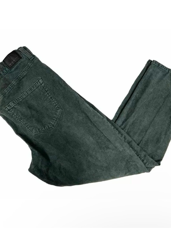 American Eagle Outfitters Pants - Women’s American Eagle Super Stretch Green Corduroy Mom Jeans Size 10 Regular
